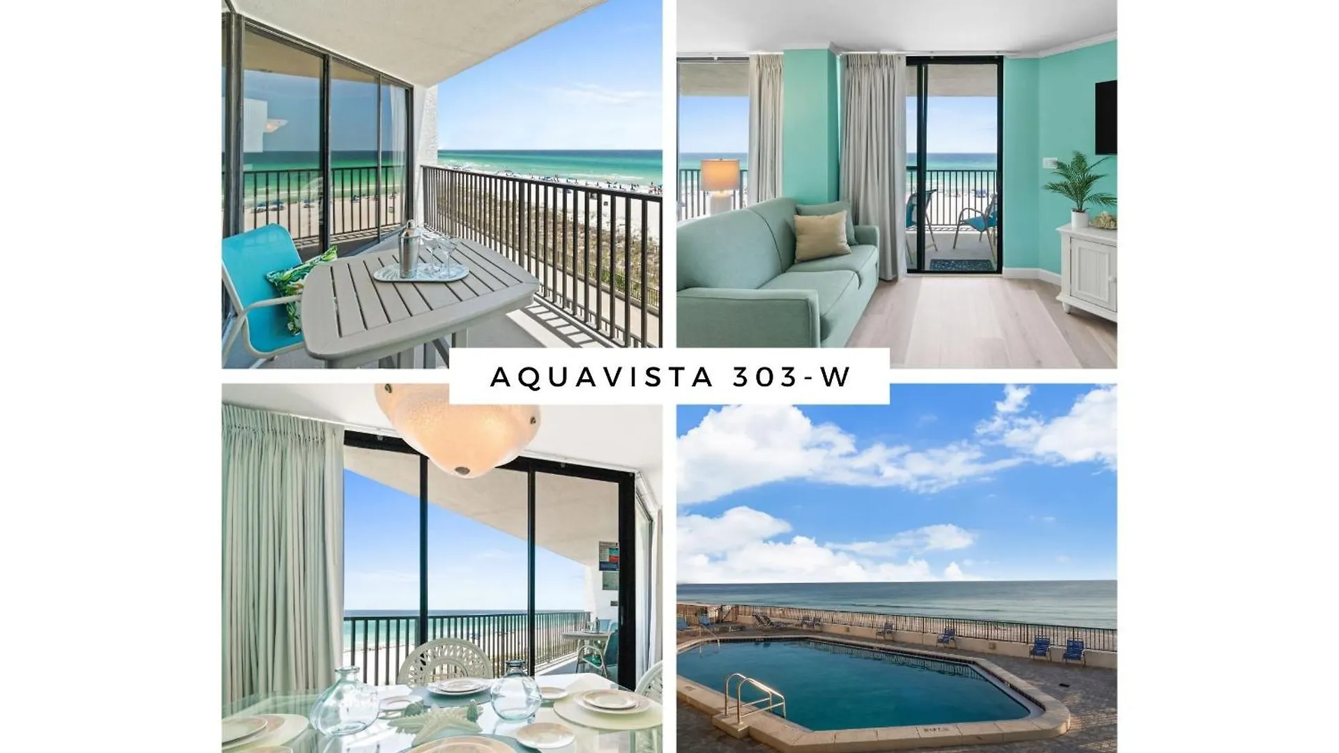 Aquavista Condominiums #303-W By Book That Condo Panama City Beach